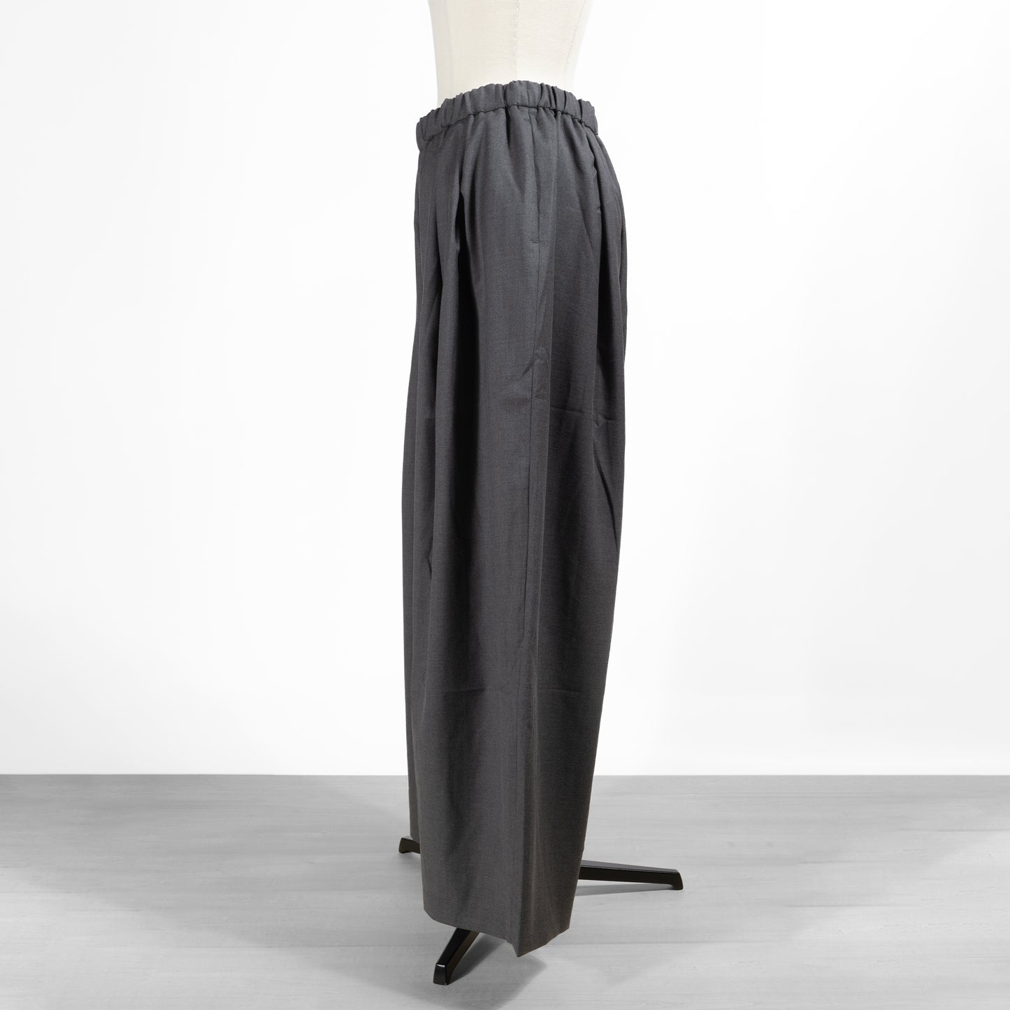 26SS mizuiro ind ワイドタックパンツ 2-260051