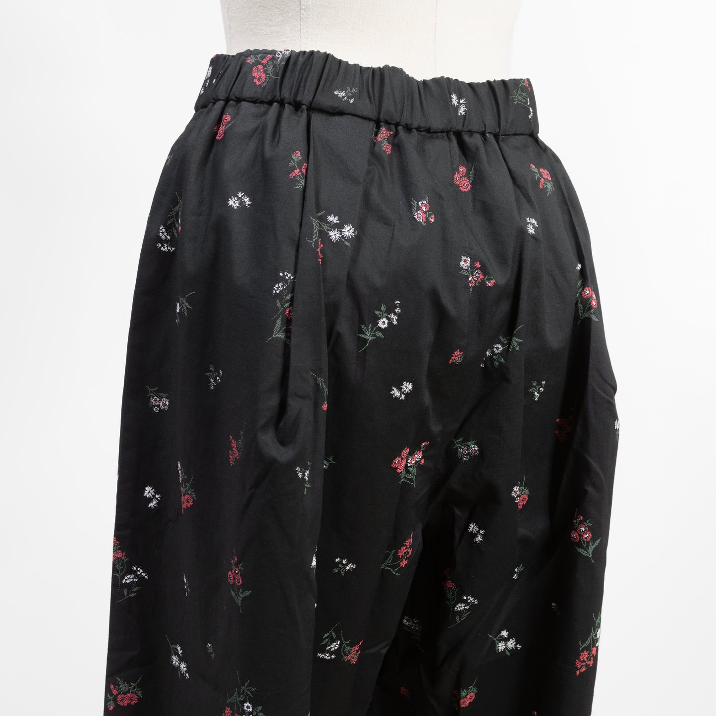 25SS mizuiro ind SMALL FLOWER PRINT PANTS