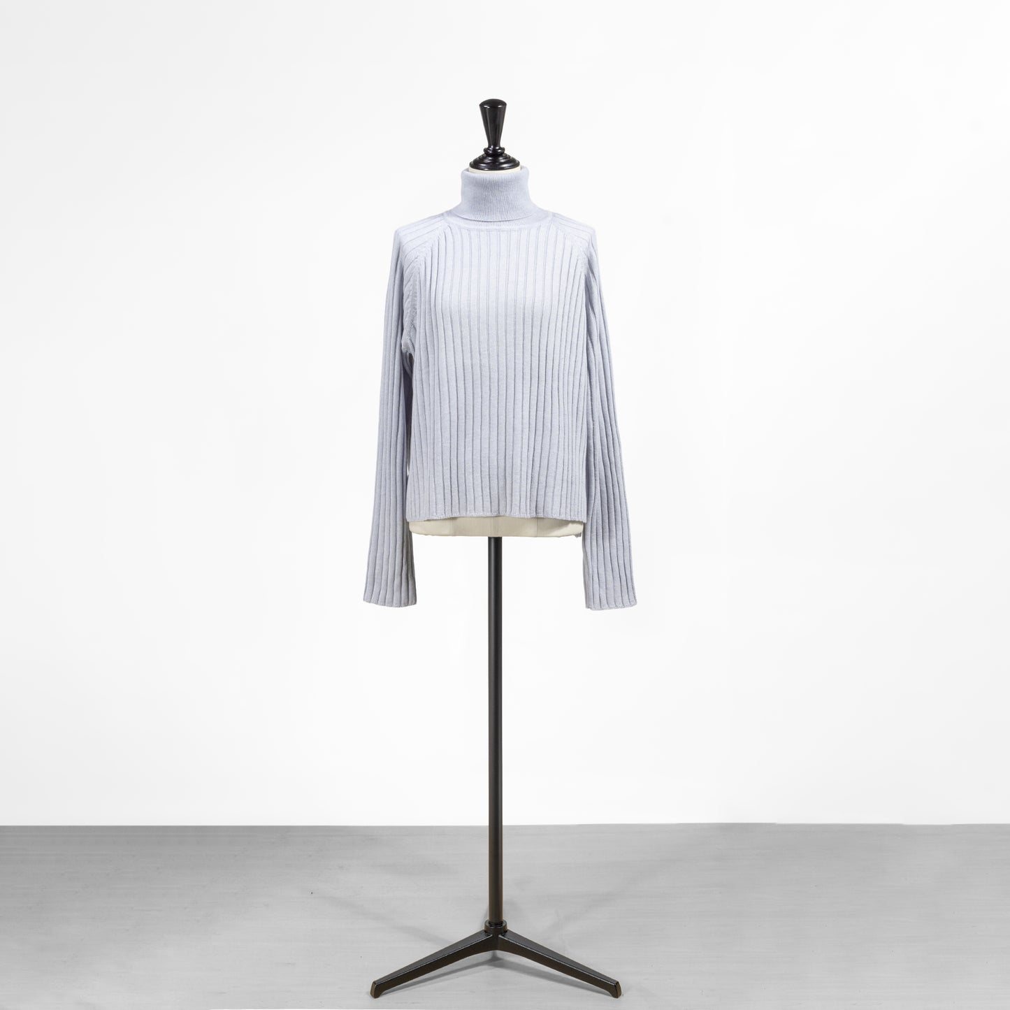 25AW mizuiro ind ワイドリブ ハイネックプルオーバー 4-220108