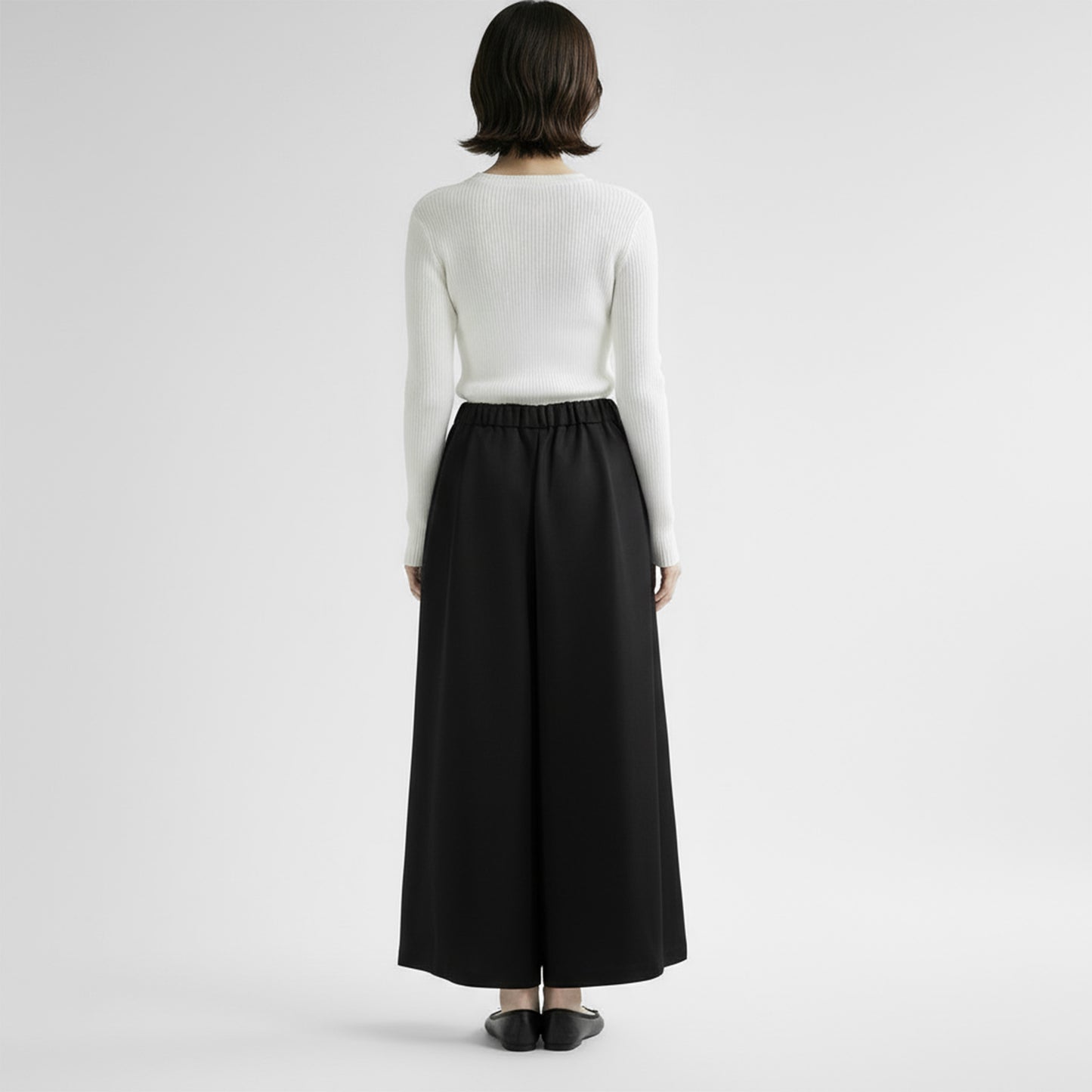 26SS mizuiro ind ワイドフレアイージーパンツ 1-260108