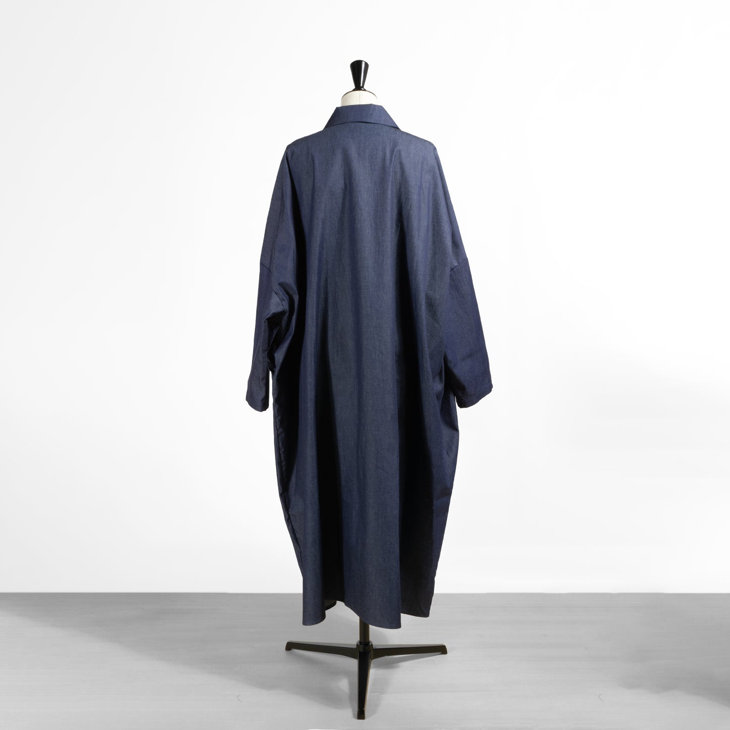 26SS mizuiro ind デニムワイドシャツワンピース 1-250083