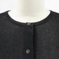 25SS mizuiro ind クルーネックリブカーディガン