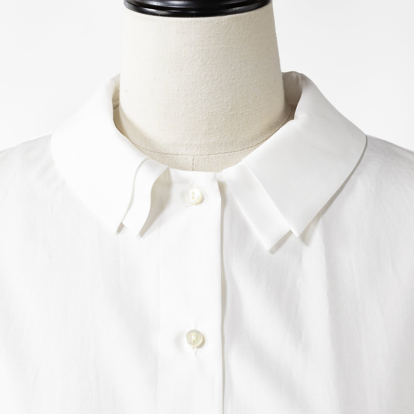 24AW mizuiro ind DOUBLE COLLAR SHIRT