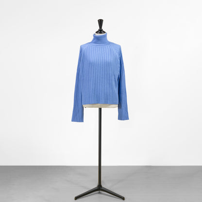 25AW mizuiro ind ワイドリブ ハイネックプルオーバー 4-220108
