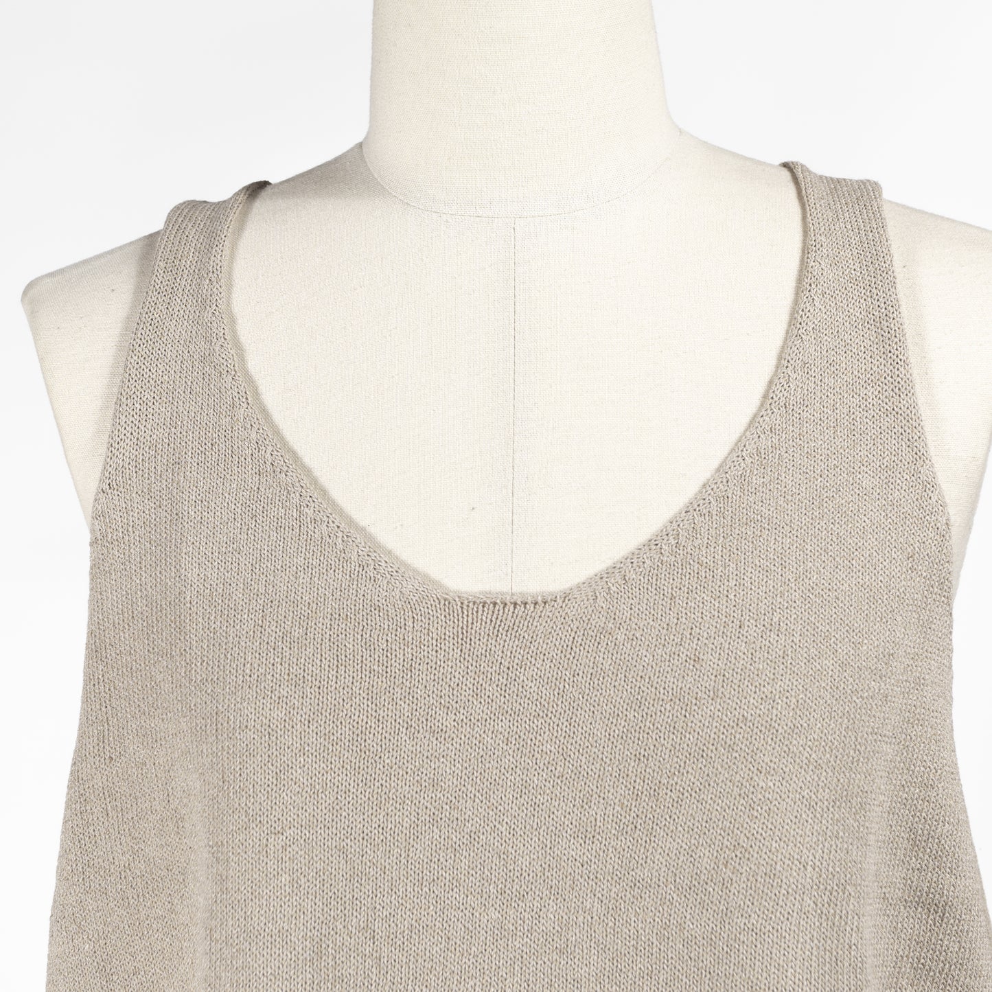 26SS mizuiro ind Uネックショートベスト 2-220043