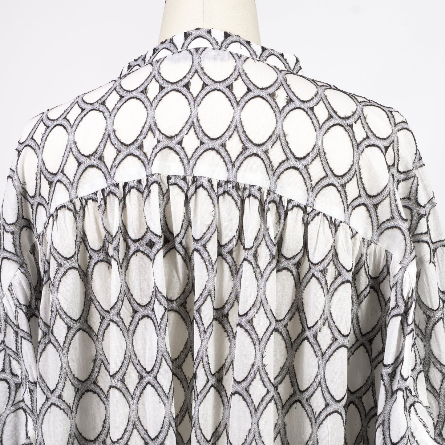 26SS mizuiro ind ジャガード ギャザーショルダー ワンピース 1-250082