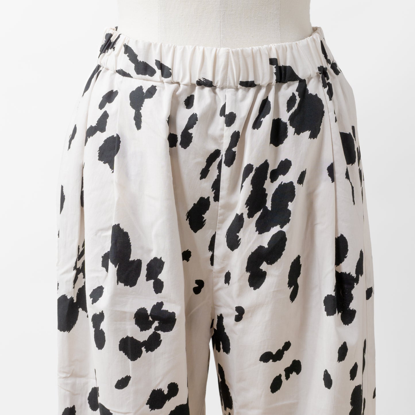 24AW mizuiro ind DALMATIAN PRINT PANTS