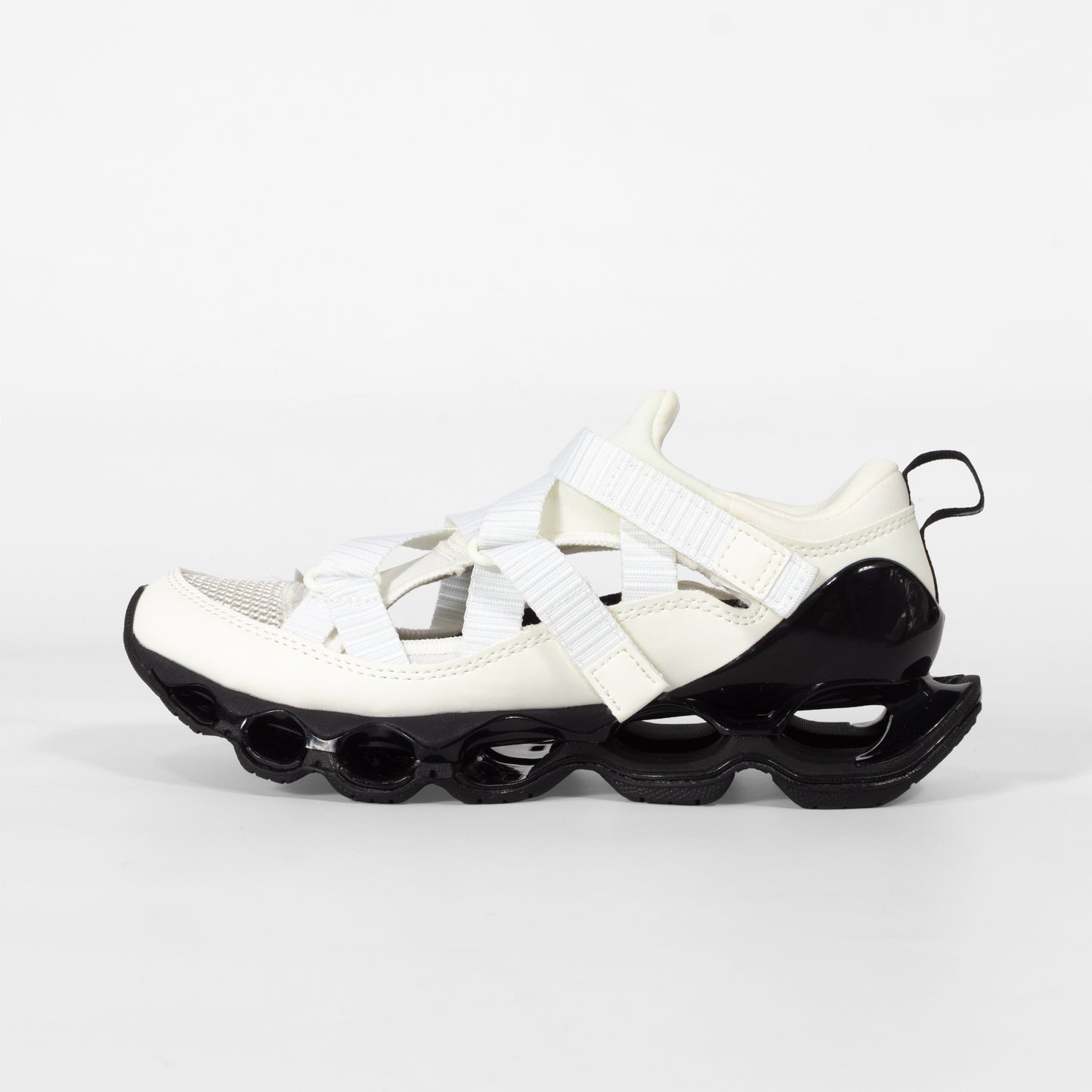 MIZUNO ウエーブプロフェシーStrap ホワイト×ブラック D1GA251905