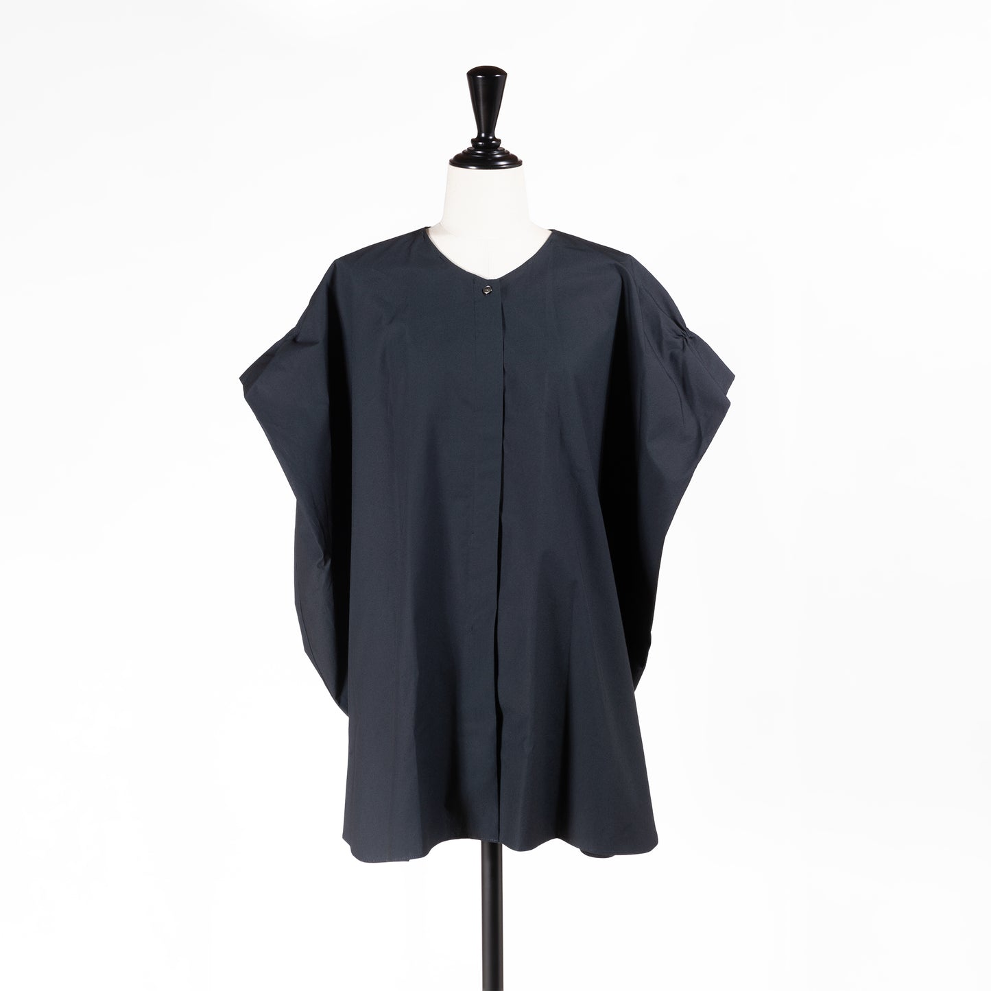 26SS mizuiro ind Vネックワイドチュニック 2-230118