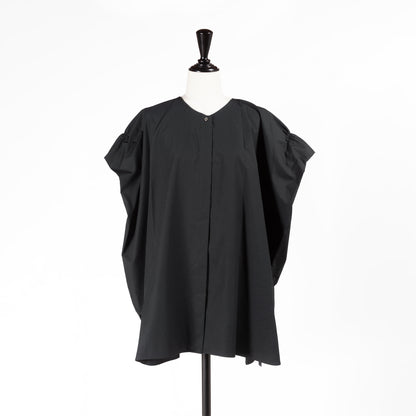 26SS mizuiro ind Vネックワイドチュニック 2-230118