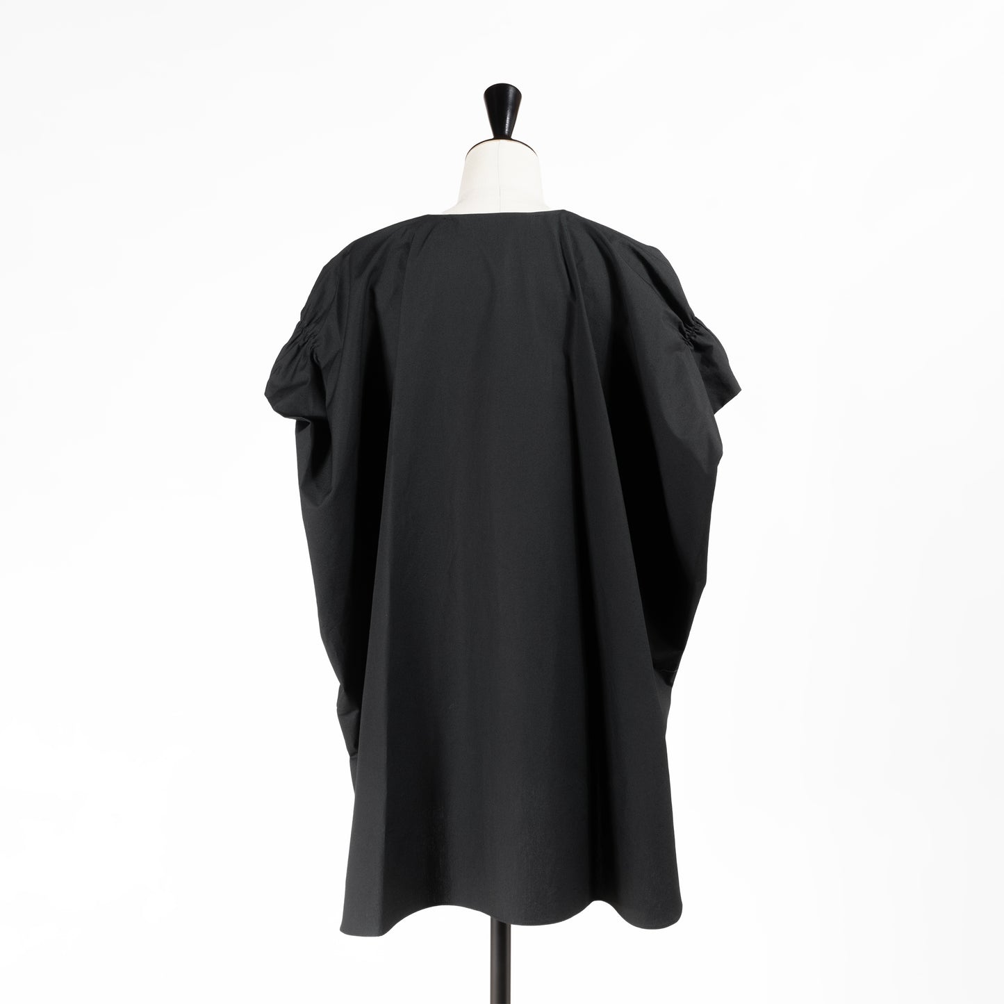 26SS mizuiro ind Vネックワイドチュニック 2-230118