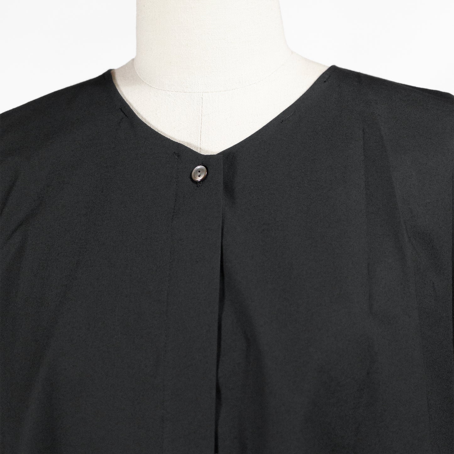 26SS mizuiro ind Vネックワイドチュニック 2-230118