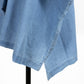 26SS Clip.tab インディゴシャンブレー ラッフルワイドシャツ 3262T-001