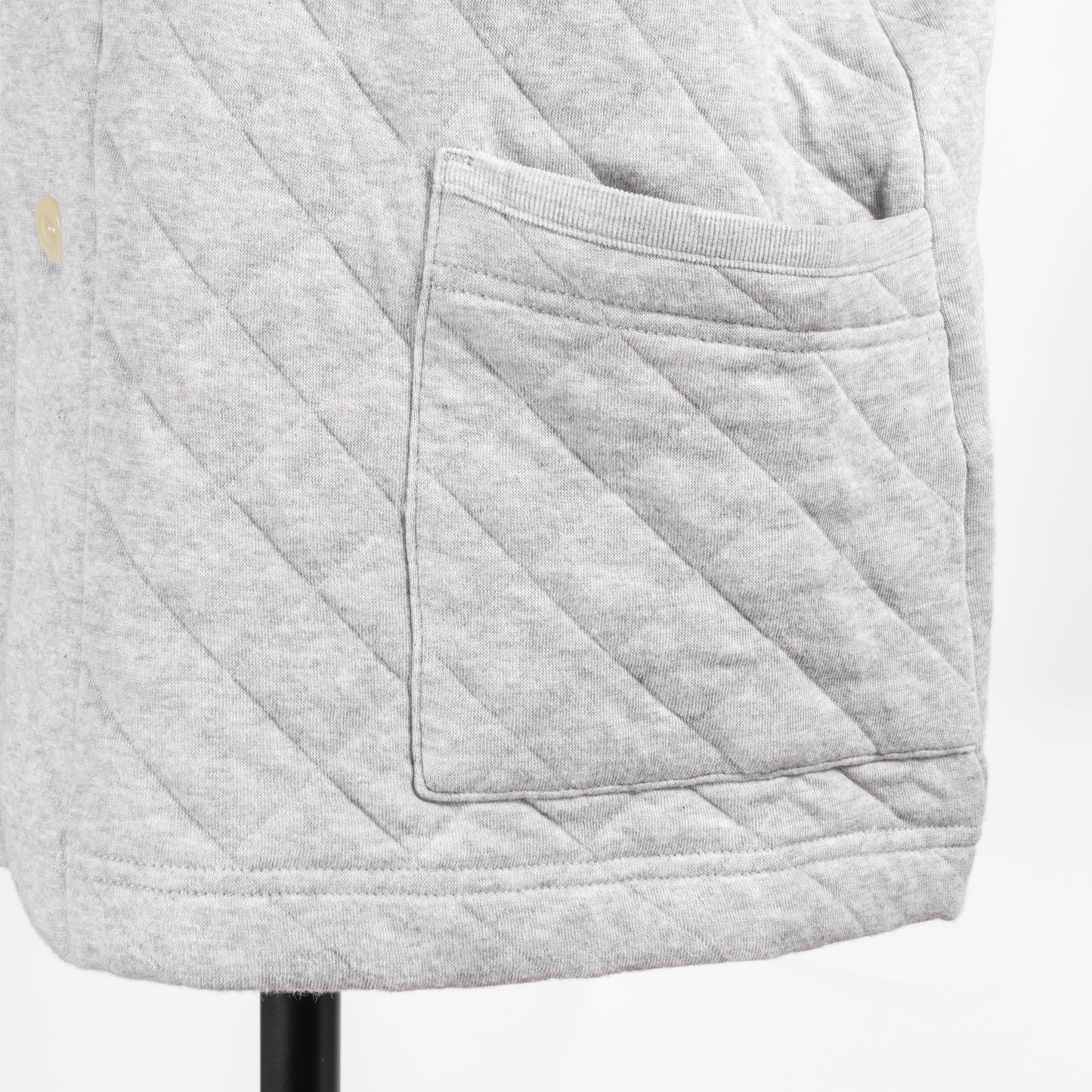 25AW NATURAL LAUNDRY キルトジャガードCPOカーディガン 7254C-010