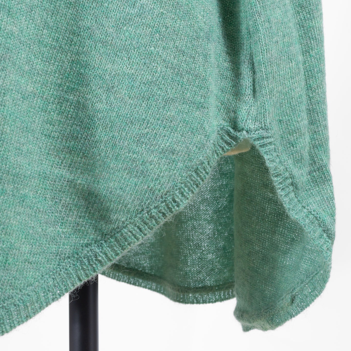 25AW NATURAL LAUNDRY ラムナイロンモヘヤ ワイドロングプルオーバー 7254K-014