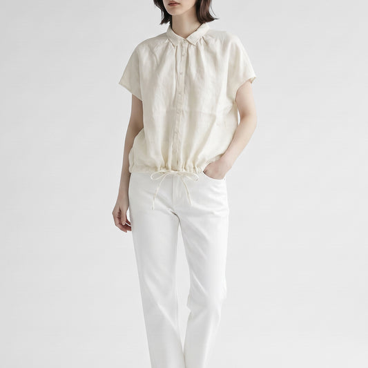 26SS NATURAL LAUNDRY リネン レイシャツ 7263T-006