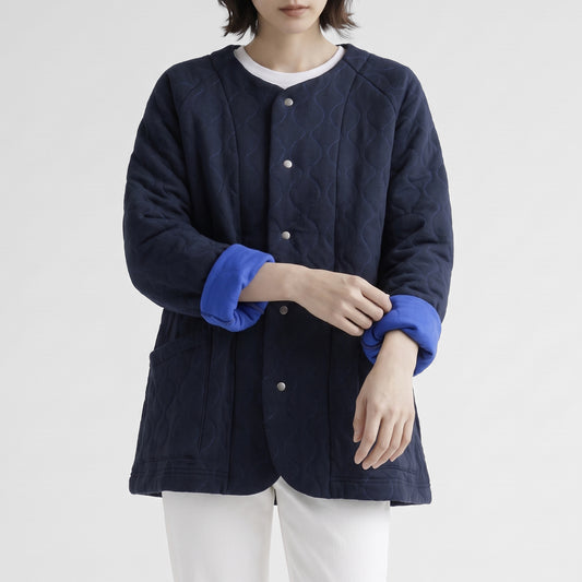 26AW NATURAL LAUNDRY キルトラフカーディガン 7264C-011