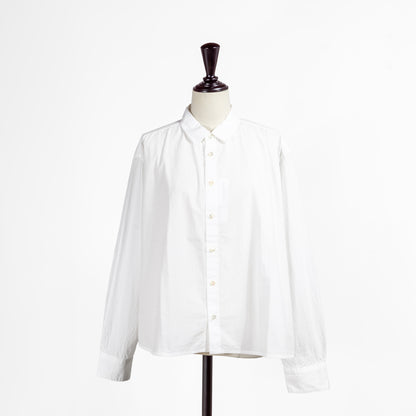 25AW NATURAL LAUNDRY 先染めダブルワッシャー コーンシャツ 7254T-013
