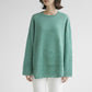 25AW NATURAL LAUNDRY ラムナイロンモヘヤ ワイドロングプルオーバー 7254K-014