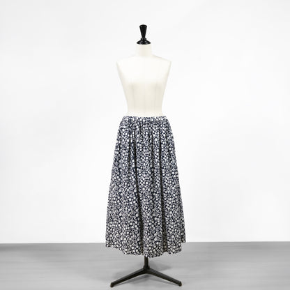 26SS NATURAL LAUNDRY アシェットギャザースカート 7261S-004