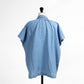 26SS NATURAL LAUNDRY インディゴシャンブレー フレンチドローシャツ 7263T-009