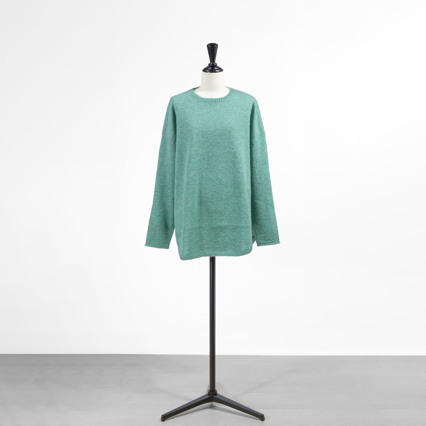 25AW NATURAL LAUNDRY ラムナイロンモヘヤ ワイドロングプルオーバー 7254K-014