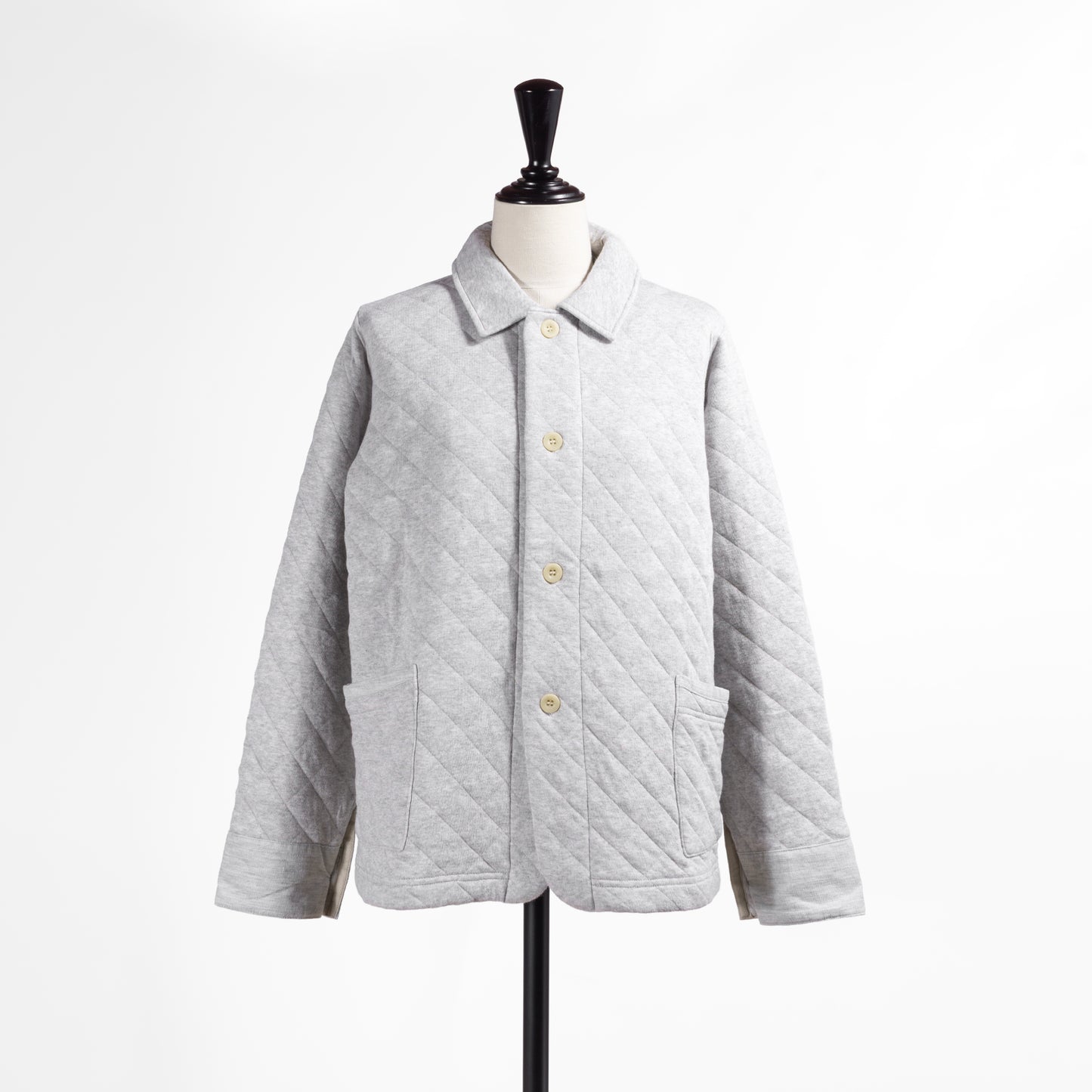 25AW NATURAL LAUNDRY キルトジャガードCPOカーディガン 7254C-010