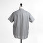 26SS NATURAL LAUNDRY エクリュギンガム前開きファーマーシャツ 7262T-002