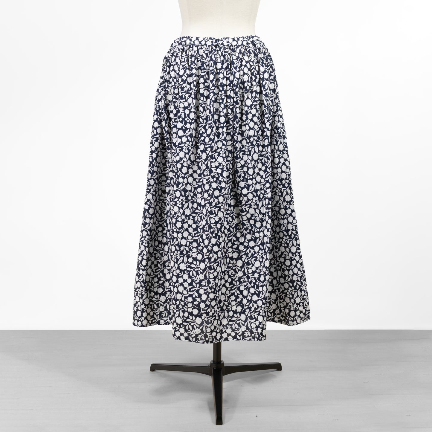 26SS NATURAL LAUNDRY アシェットギャザースカート 7261S-004