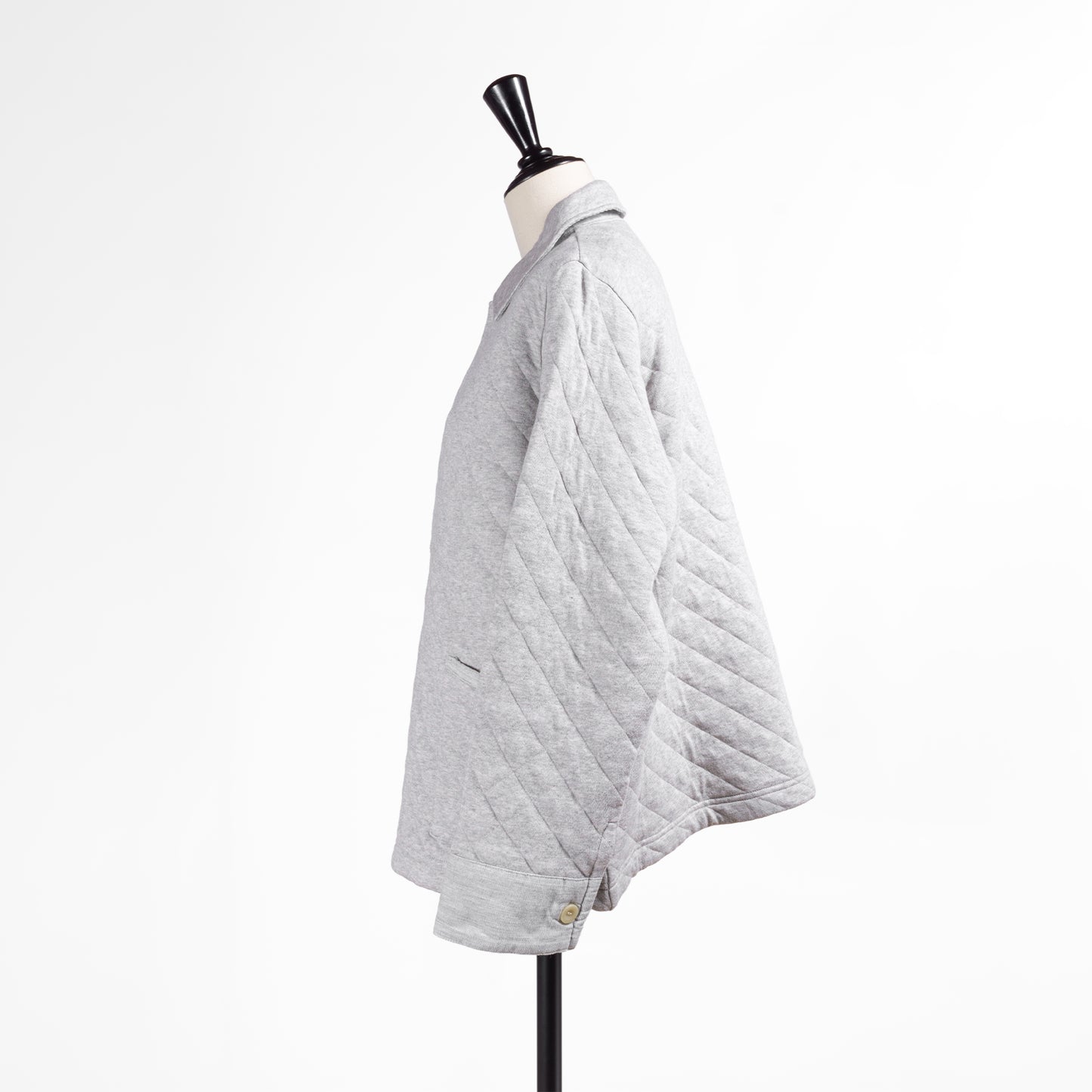 25AW NATURAL LAUNDRY キルトジャガードCPOカーディガン 7254C-010