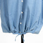 26SS NATURAL LAUNDRY インディゴシャンブレー フレンチドローシャツ 7263T-009