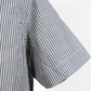 26SS NATURAL LAUNDRY エクリュギンガム前開きファーマーシャツ 7262T-002