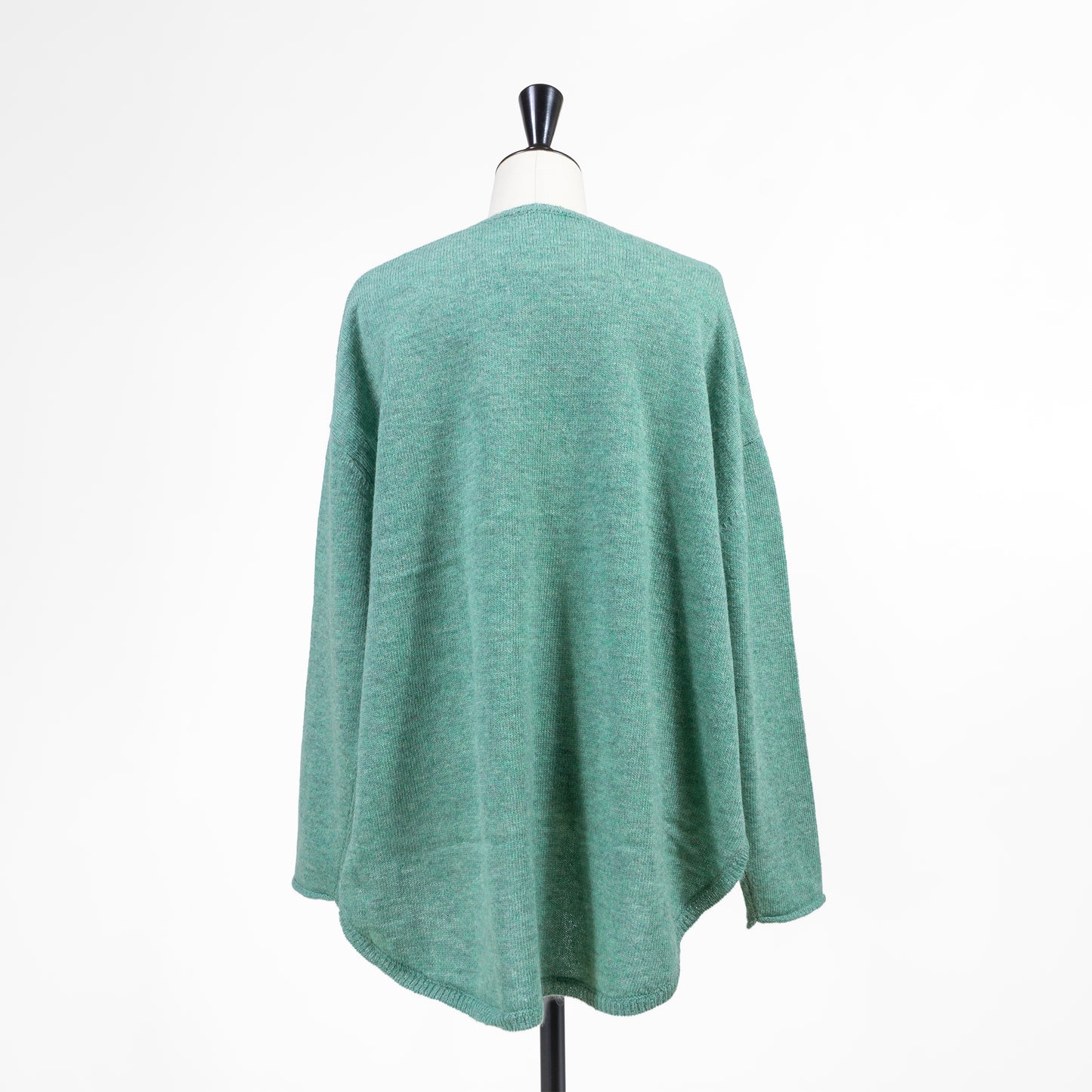 25AW NATURAL LAUNDRY ラムナイロンモヘヤ ワイドロングプルオーバー 7254K-014