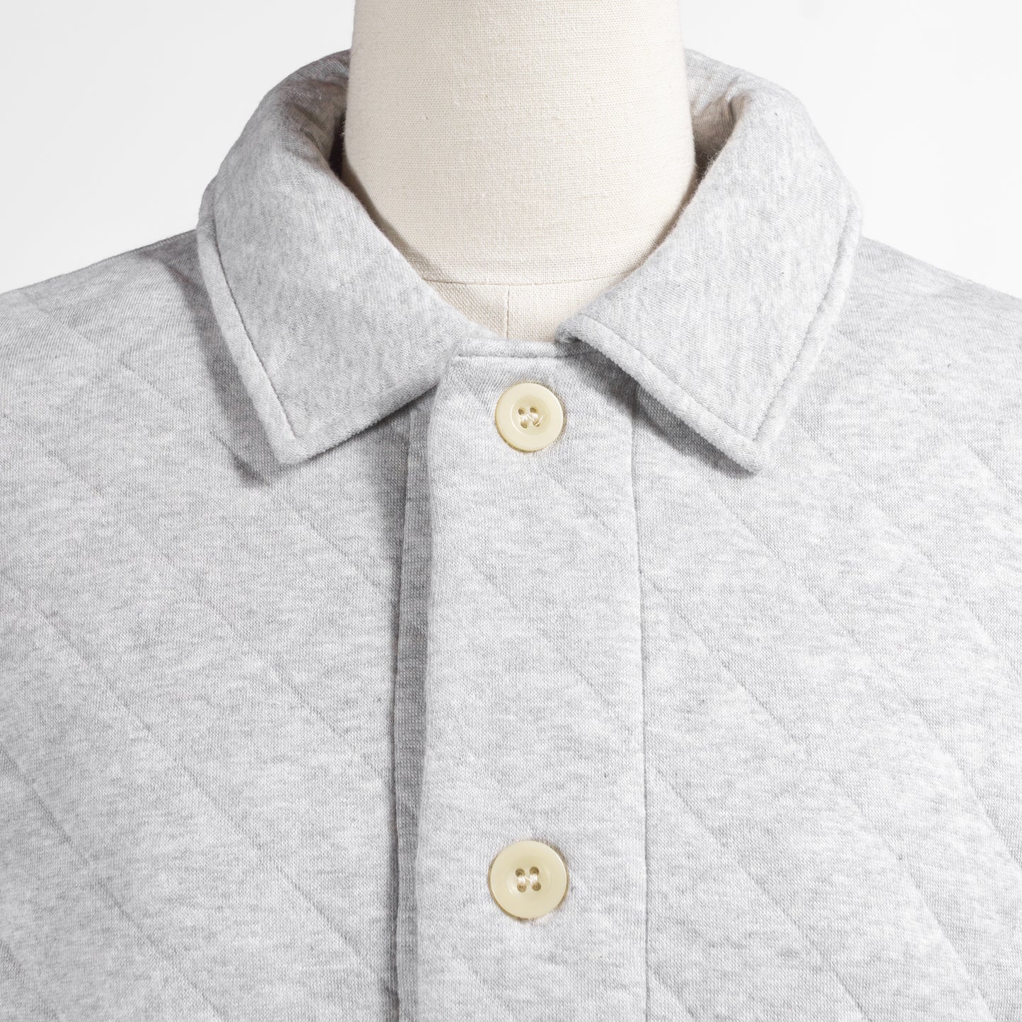 25AW NATURAL LAUNDRY キルトジャガードCPOカーディガン 7254C-010