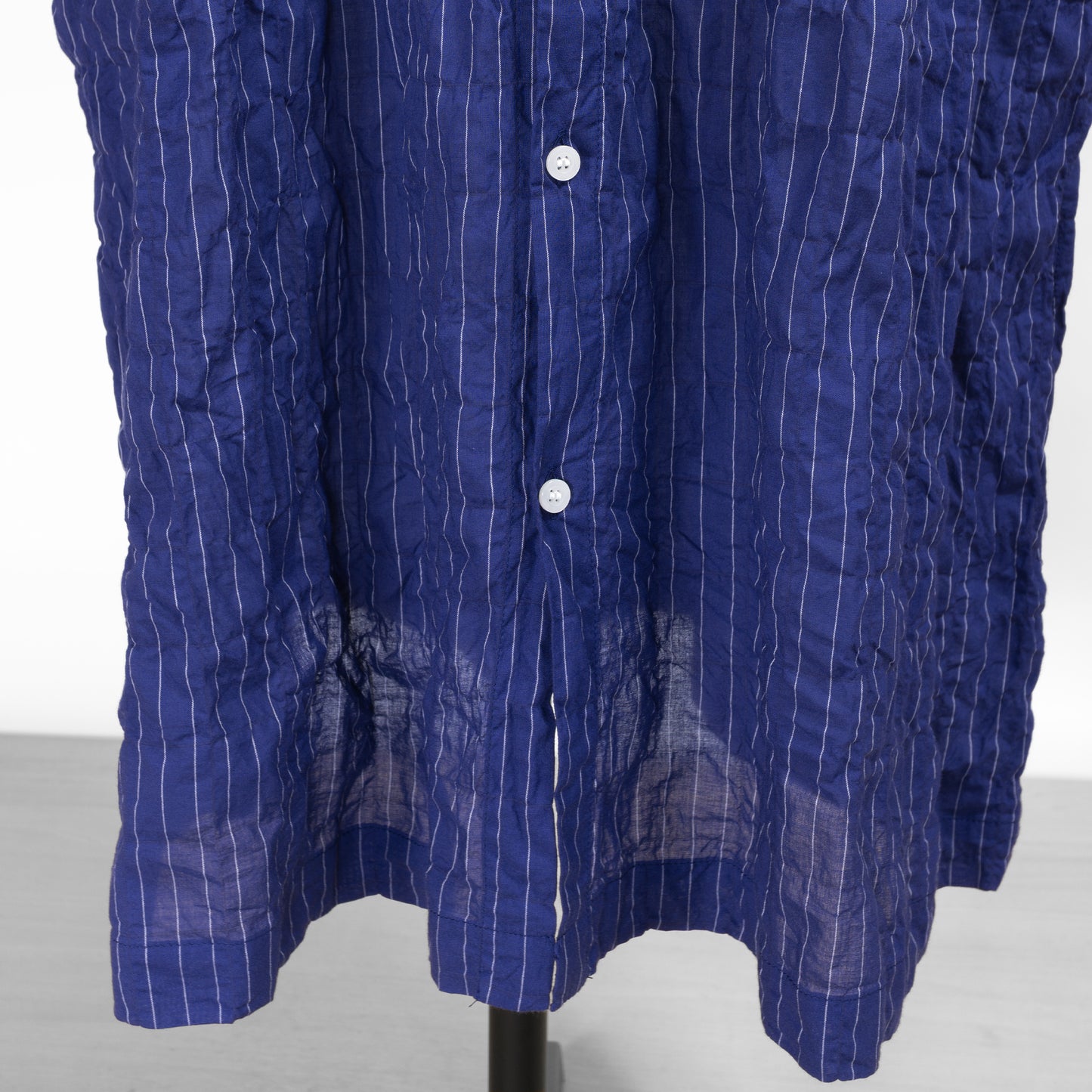 26SS NATURAL LAUNDRY 先染めシャーリング 2Wayワンピース 7263O-003