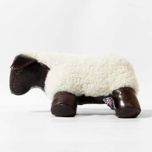 24AW OWEN BARRY SHEEPSKIN DOOR STOPPER SHEEP MERINO CURLY