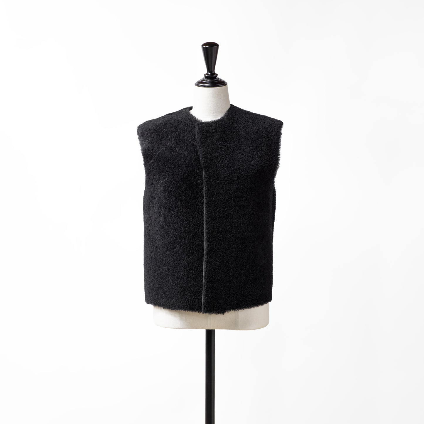 24AW STAMP AND DIARY HOME STORE OWEN BARRY SHEEPSKIN GILET FRENCH  MERINO