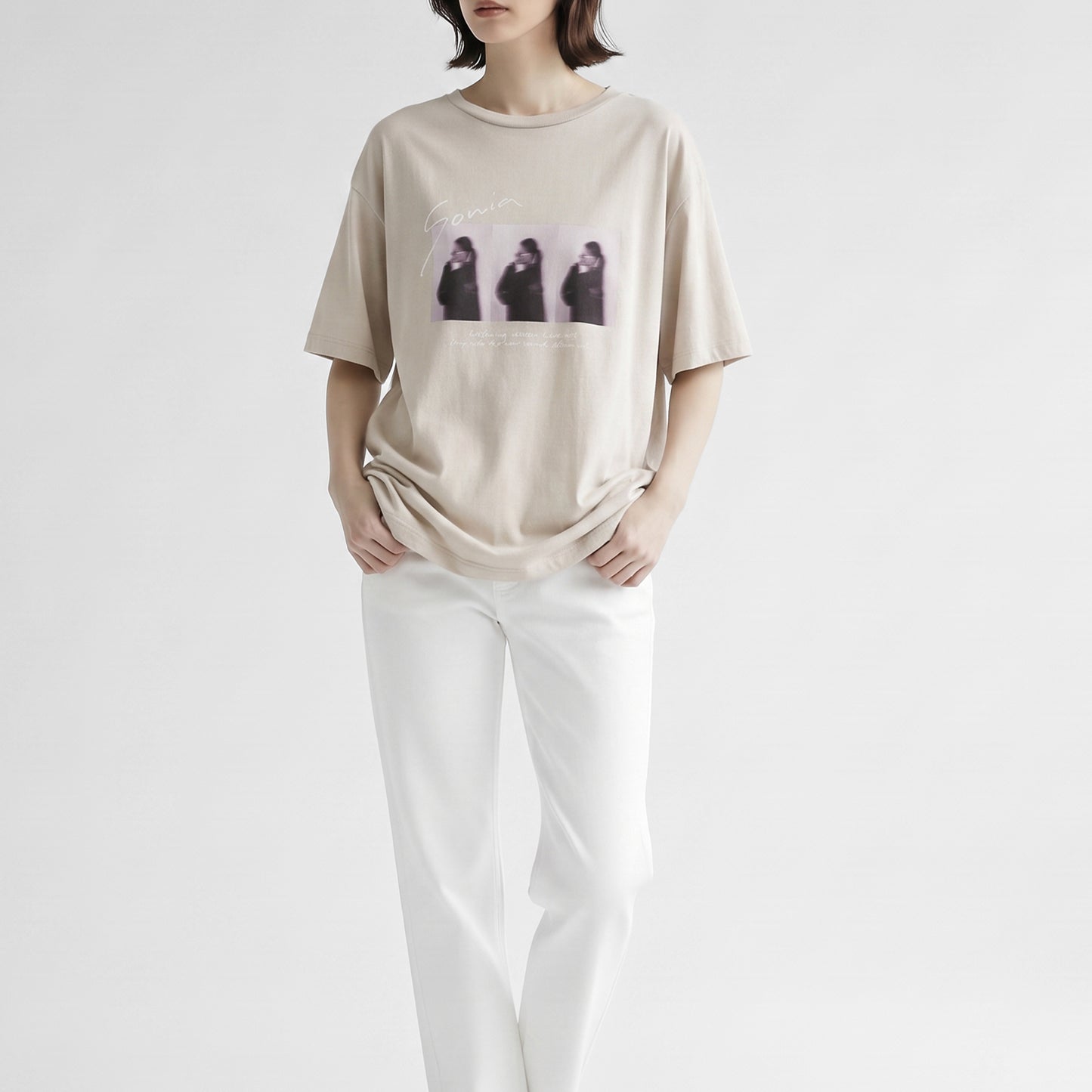 26SS cafune フォトTシャツ 635943