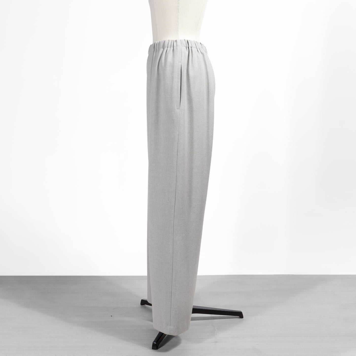 25SAW cafune ストレッチ起毛ワイドイージーパンツ 545606