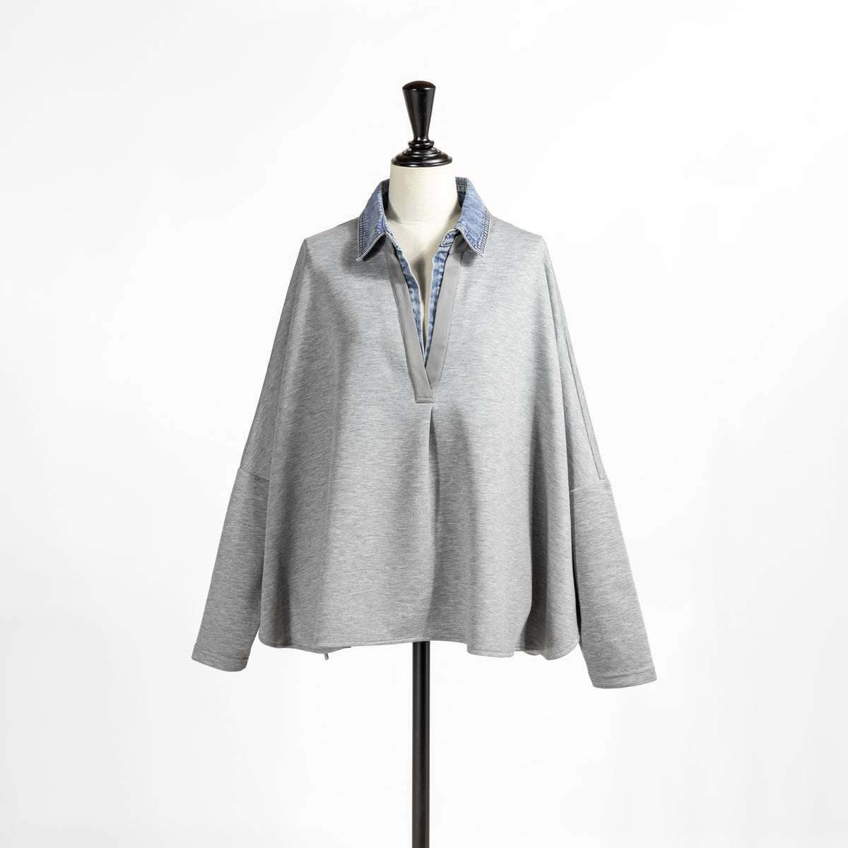 26AW PASSIONE スキッパーレイヤードトップス 646958