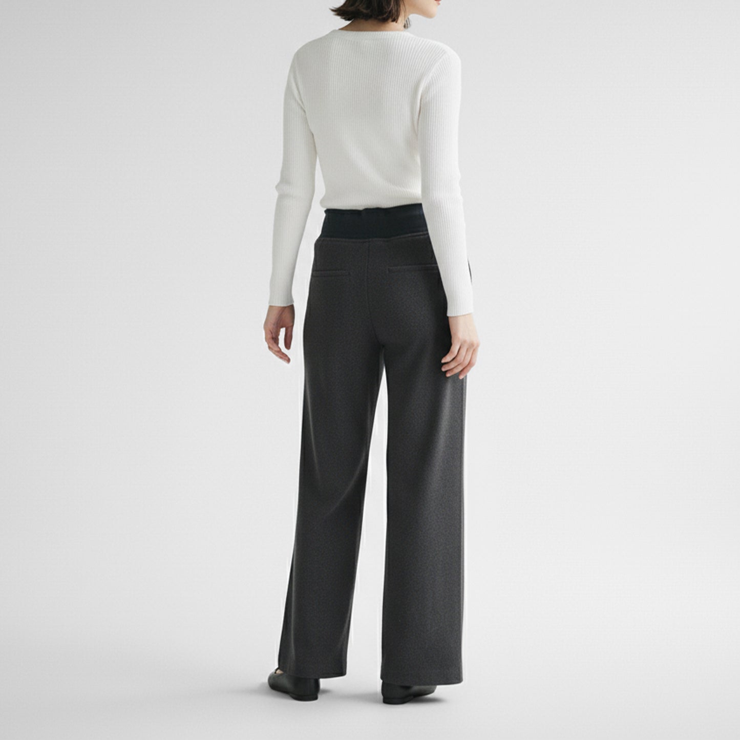 25AW PASSIONE ウエストゴムワイドパンツ 546613