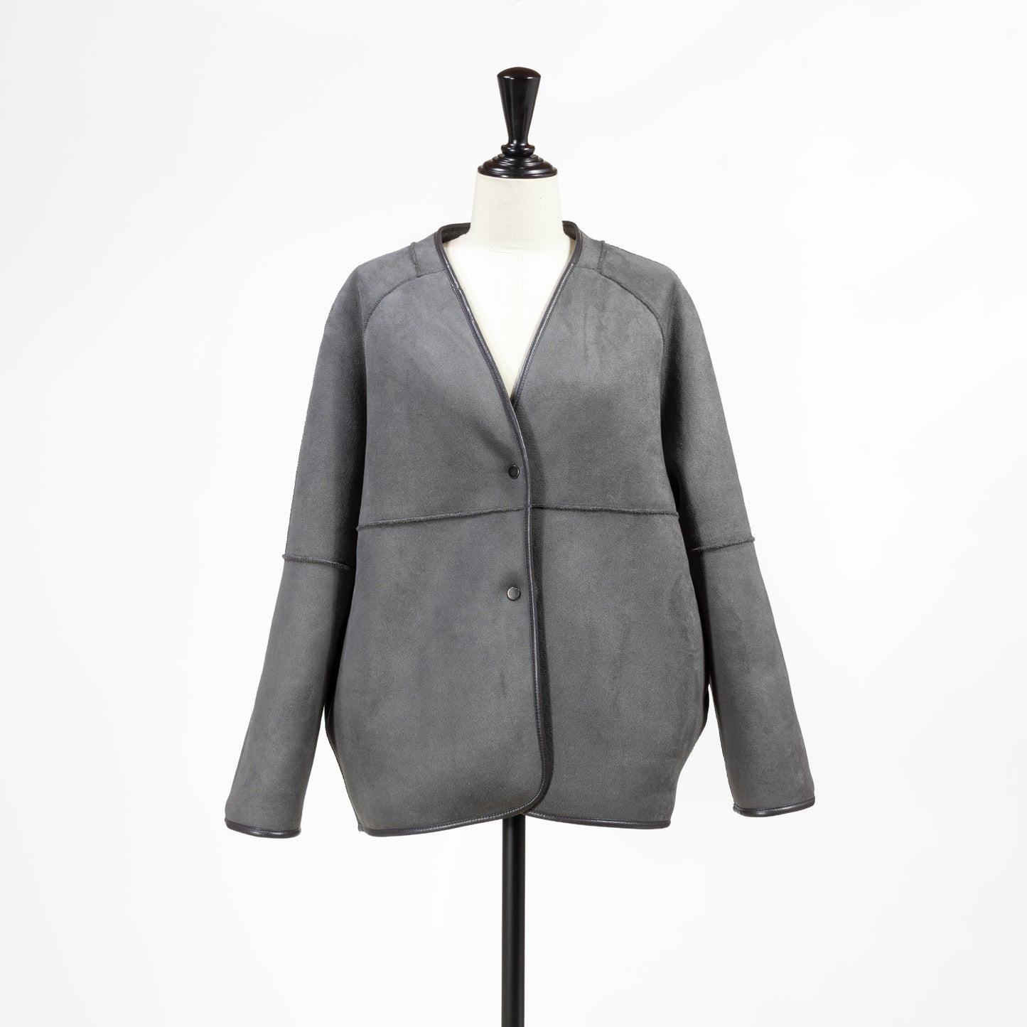 25AW PASSIONE フェイクムートンショートコート 546411