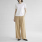 26SS cafune レーヨンリネンワイドパンツ 626611