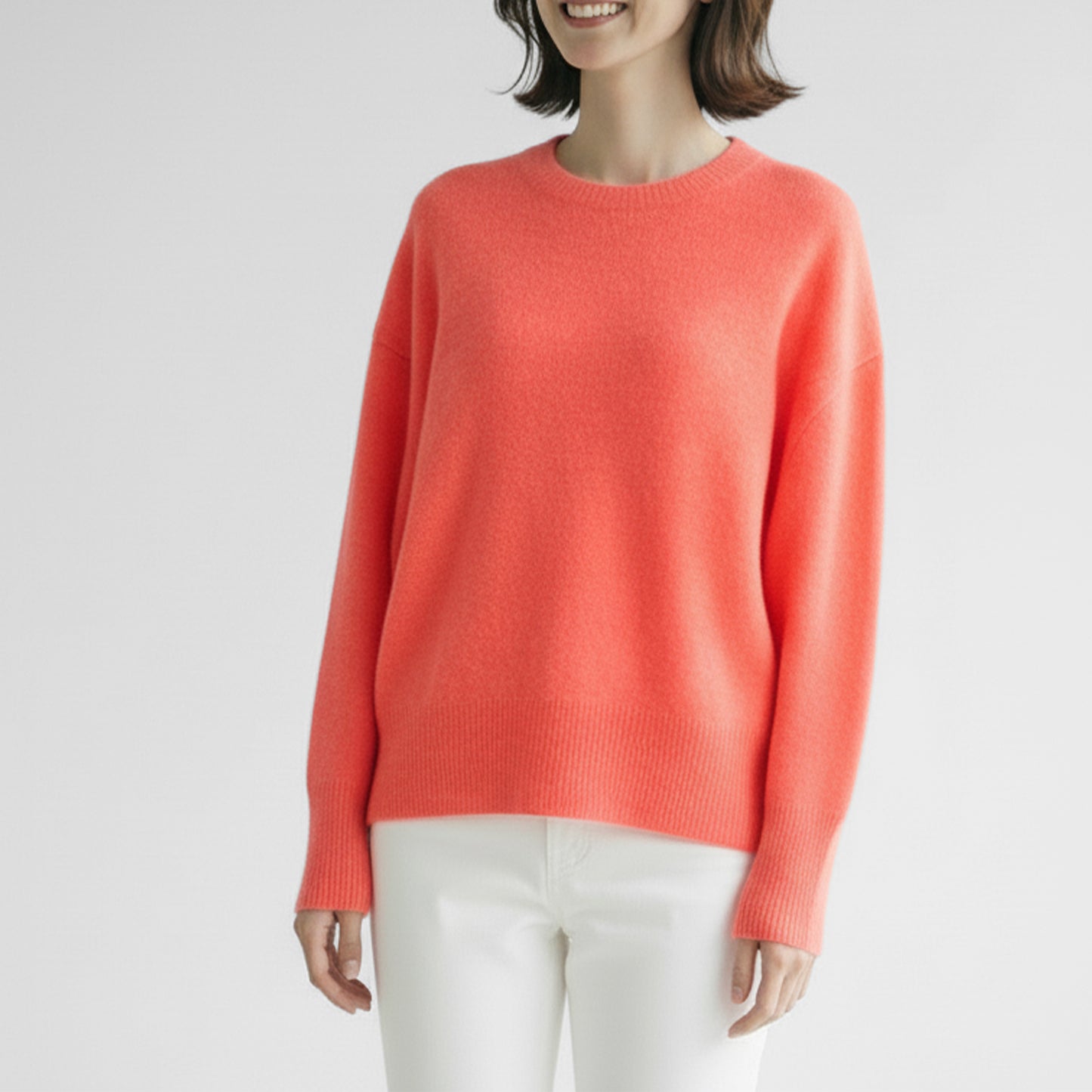 25AW PASSIONE カシミヤクルーネックニット 546944