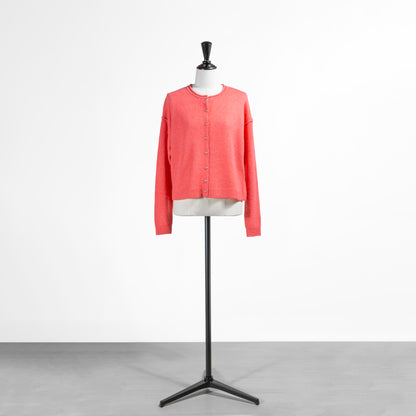 25AW PASSIONE クロップドカシミヤカーディガン 546945