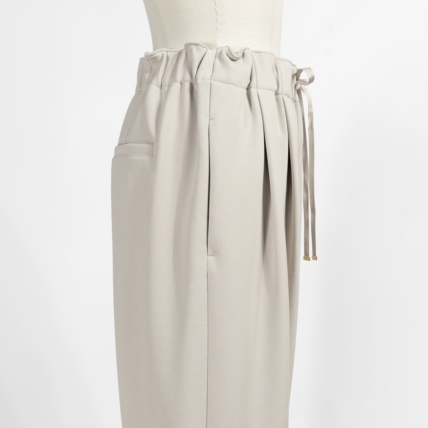 25SAW PASSIONE 裏起毛タックワイドパンツ 546620