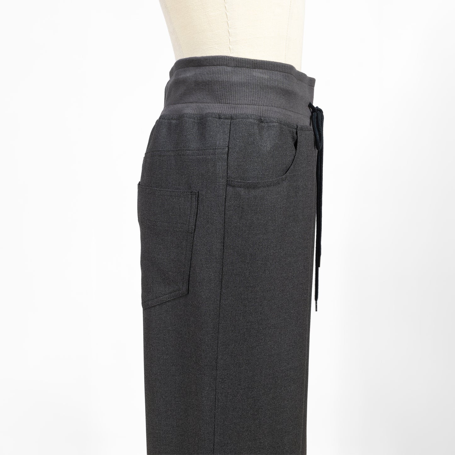 25AW PASSIONE ウエストゴムワイドパンツ 616622