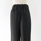 PASSIONE ELASTIC WAIST WIDE PANTS