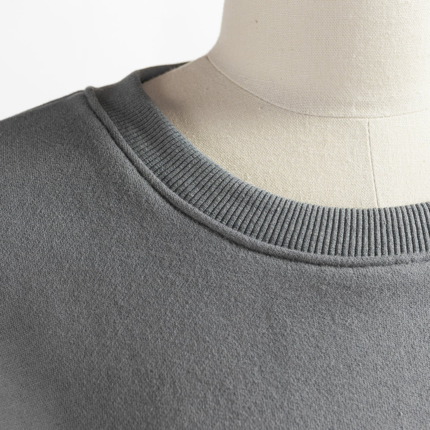 PASSIONE VOLUME SLEEVE CROPPED SWEAT