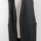 PASSIONE SIDE SLIT LONG VEST